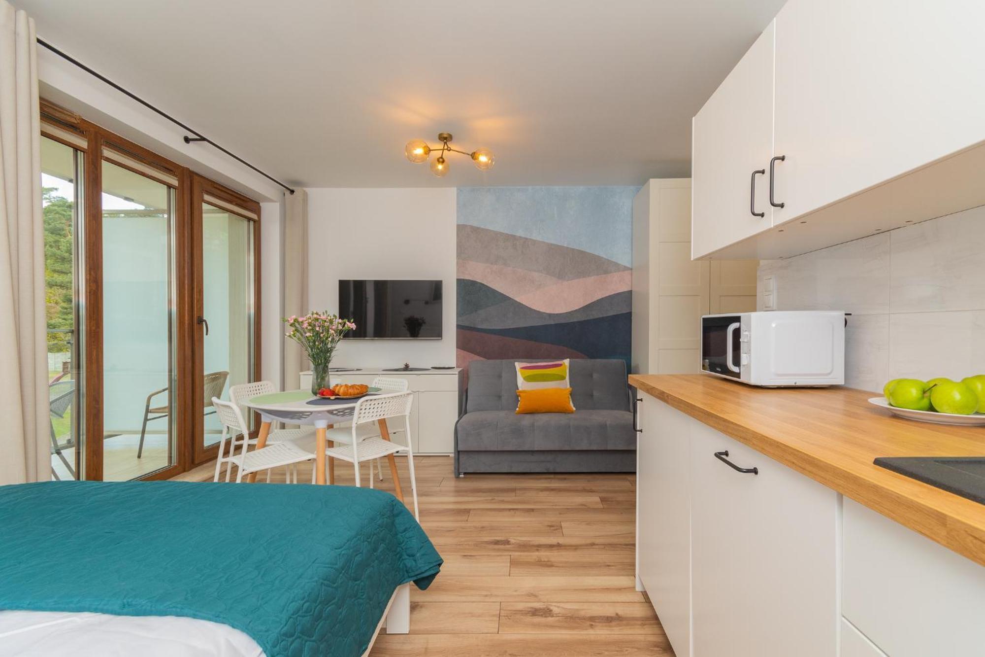 Apartamenty Mierzeja - Stegna Park Studio, 500 M Od Plazy Eksteriør billede