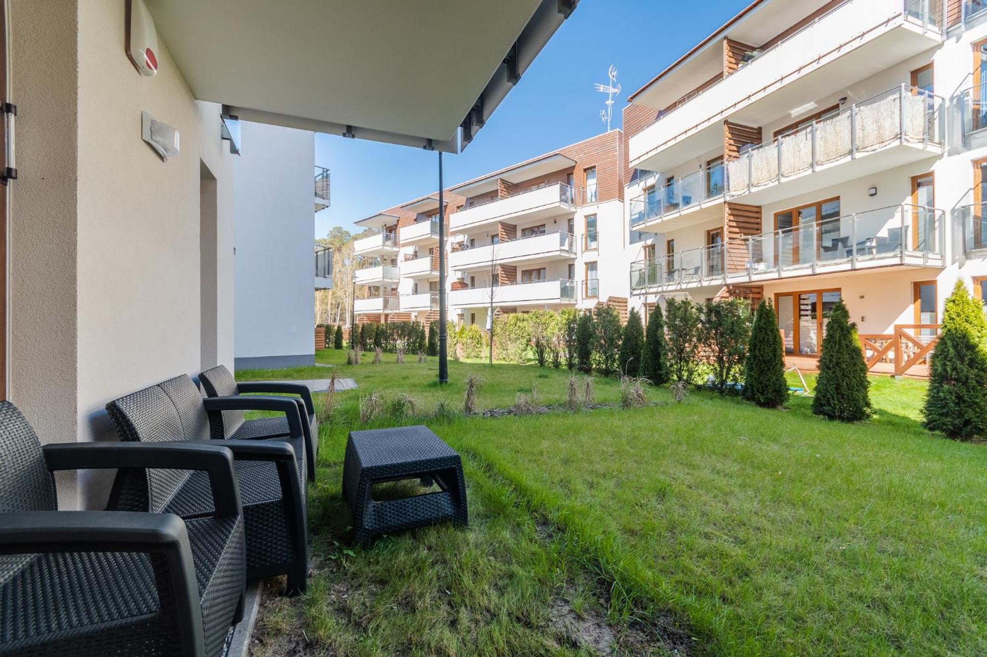Apartamenty Mierzeja - Stegna Park Studio, 500 M Od Plazy Eksteriør billede